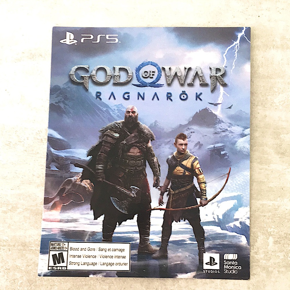 God of war ragnarok digital version ps5 code